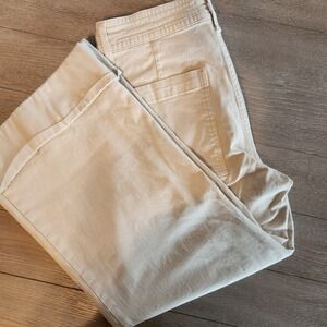 Pistola Los Angeles Women's Tan Wide Leg Crop Utility Pants Size 31